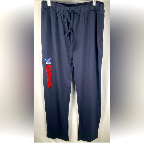 New York Rangers Mens Navy Blue Large Sleepwear NHL New With Tags - Picture 1 of 11